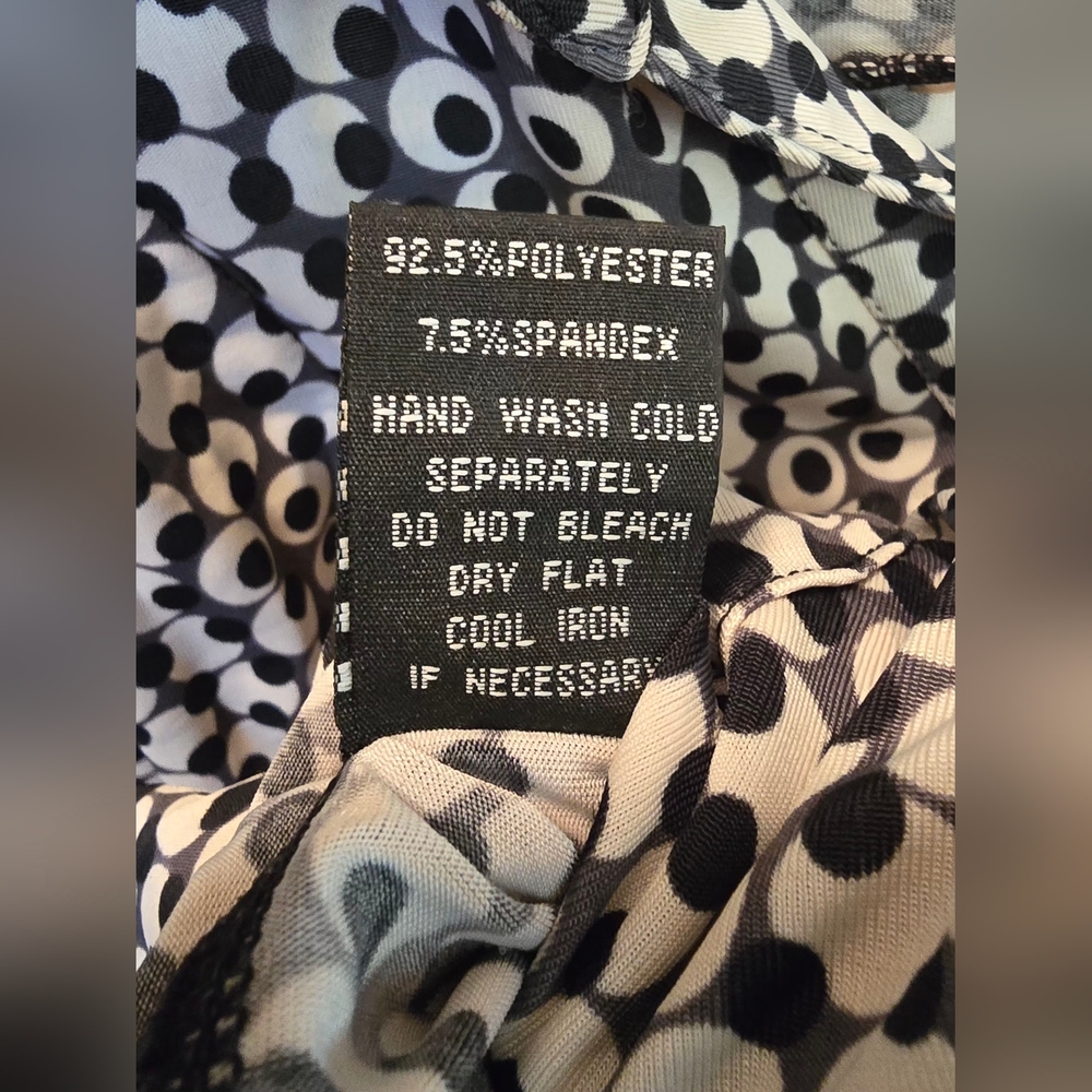Lapis Black Cream Button Down Shirt Large - Picture 4 of 5